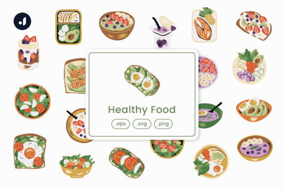 Download Healthy Food Illustration - Illustration Collection