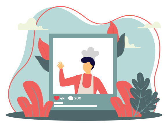 Download 264-illustration of Social Media Posts - Illustration Collection