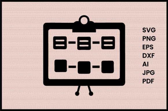 Download Content Strategy Board Illustration Silh - Illustration Collection
