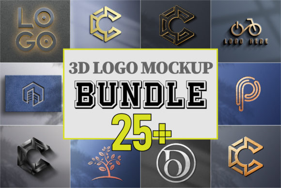 Download 26 Logo Mockup Branding Bundle V.07 - Branding Collection