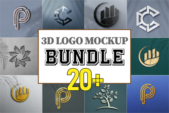 Download 21 Logo Mockup Branding Bundle V.08 - Branding Collection